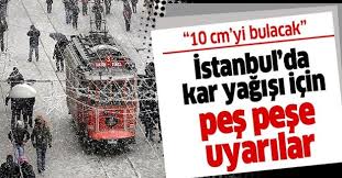 İstanbul'da birkaç gün öncesinden kar yağışı açıklaması yapılırken meteoroloji'nin güncel verilerine kar yağışı sona eriyor. Hava Durumu Istanbul Daki Kar Yagisi Icin Uyarilar Pes Pese Geliyor 10 Cm Yi Bulacak Takvim