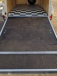 Renovation of our food trailer's floor. Options Usa Cargo Trailer