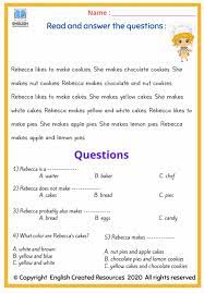 Check spelling or type a new query. Reading Comprehension Grade 2
