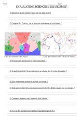 Maybe you would like to learn more about one of these? Les Seismes 5eme Primaire Exercice Evaluation Revision Lecon