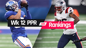 Fantasy Football Ppr Rankings Week 12 Wide Receiver Sporting News