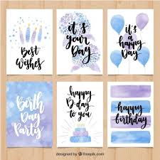 Aquarell Geburtstagskarte Paket Aquarell Geburtstagskarte Paket Aquarell Geburtstagska Geburtstagskarte Kreative Geburtstagskarten Geburtstagskarten Diy