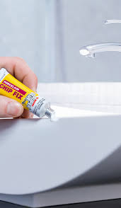 Clean the sink with trisodium phosphate, applied with a soft cloth. Porcelain Chip Fix The Original Super Glue