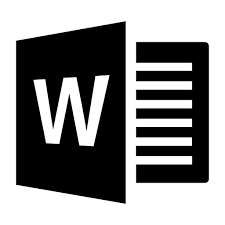 Download free static and animated microsoft word vector icons in png, svg, gif formats. Brand Microsoft Word Free Icon Of Libreicons Black