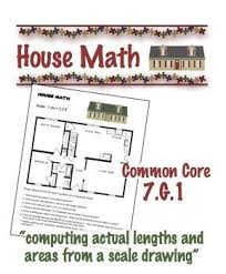 House Math Common Core 7 G 1 Scale Drawing Geometry Math Interactive Notebook Math Scale Drawing
