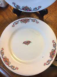 Victoria China MESEX Czechoslovakia Set Of Two Plates | eBay