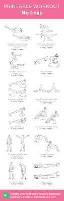 No Legs My Custom Exercise Plan Created At Workoutlabs Com Click Through To Download As A Printable Workout Pdf Printable Workouts Workout Plan Bosu Ball