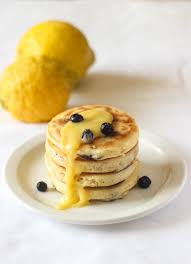 Blueberry Lemon Pancakes With Lemon Curd Jessica In The Kitchen Lemon Blueberry Pancakes Lemon Pancakes Lemon Curd