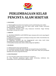 Sokongan membantu dari segi menjayakan aktiviti kelab sukan dan aktiviti sukan sekolah (atau yang seumpama dengannya) seperti mengambil bahagian dalam perbarisan atau persembahan, kumpulan sorak/penyokong, menghias khemah. Perlembagaan Kelab Pencinta Alam Sekitar Docx