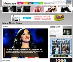 Billboard Magazine Online A Simple But Captivating Website
