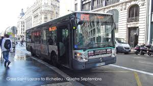 Paris Bus Ratp Irisbus Citelis Rt 20 Gare Saint Lazare To Bourse Bus Paris Fleet
