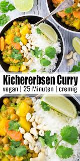Veganes Kichererbsen Curry Mit Kartoffeln Vegan Heaven Rezept In 2020 Kichererbsen Curry Kichererbsen Curry