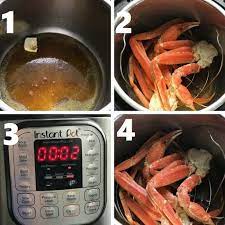 Instant Pot Crab Legs Thawed Frozen Snow Crab Legs Foodies Terminal
