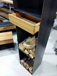 Kaminholzregal kaminholzständer holzaufbewahrung brennholzregal innen kaminregal. Kaminholzregal Classic 051 Metall Innen Stahl Stahlzart