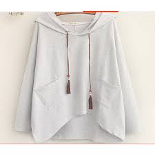 بلوفرات واسعه قصيرة ابيض وردي Fashion Sweaters Cardigan