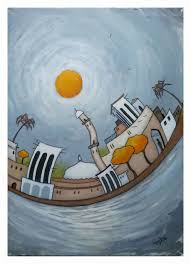 Time Travel Circular Strokes Uae Heritage Art By Sheikh Saifi Art Artist Dubai Dubaiheritage Creative Famouspakistaniartist Sh Dubai Art Art Painting