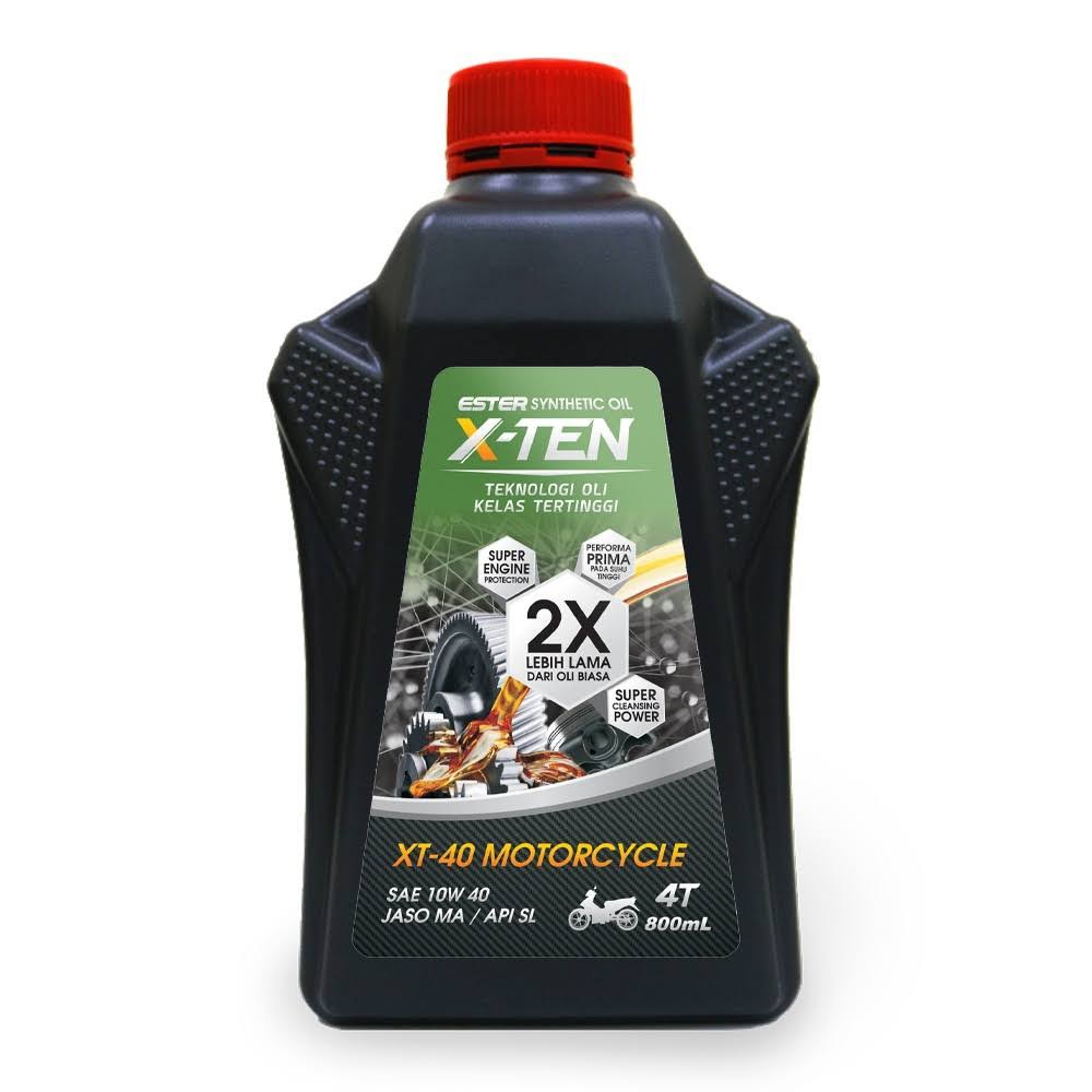 X-TEN 10W40 API SL MA BEBEK 0.8 L