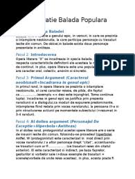 • să formulezi mesajul global al poeziei (comentând două dintre figurile de stil/motivele relevante/stările eului liric) Doua Trasaturi Ale Genului Epic