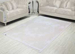 Flora Akrilik Lavanta Serisi 1780b White Mega Hali Halilar Lavanta Hali