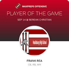 Frank Rea's High School Career Home