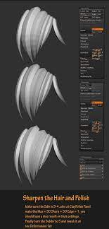 Manuel De Jorge On Twitter Here S My Lazy Method On Creating A Stylized Hair Here S My Quick Tutorials Feel Free To Shar Zbrush Character Zbrush Zbrush Hair