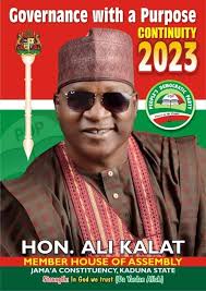 THE CLARION CALL FOR HON. ALI KALAT'S THIRD TERM IN THE KADUNA STATE HOUSE  OF ASSEMBLY is a testament to his exemplary leadership and unwavering  commitment to the welfare of his constituents.