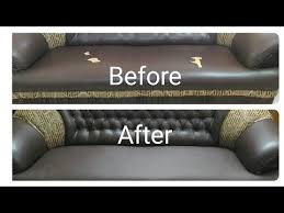 Apakah sofa di rumah anda sudah tampak kotor atau rusak? Diy How To Fix Peeling Leatherite Sofa At Home How To Repair 3 Seater Leatherite Sofa At Home Youtube