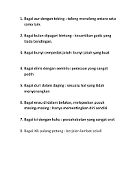 Semua orang hanya mahu menyelamatkan diri sendiri. Bagai Aur Dengan Tebing