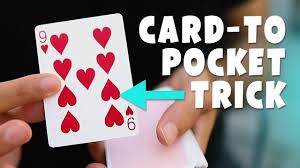 Fold cards ask a volunteer to fold and make a crease lengthwise in the king, and another volunteer to fold and make a crosswise crease in the six. Card Appears In Your Pocket Magic Tutorial Youtube