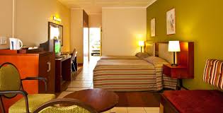 In the picture above, which… safari bedroom. Budget Room Safari Hotels Namibia Hotel Conference Complex