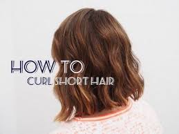 How To Messy Curls For Short Hair Essiebutton How To Curl Short Hair Hair Tutorials For Medium Hair Hair
