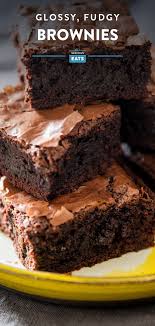 Glossy Fudge Brownies Recipe Bravetart Recipe Fudge Brownie Recipe Fudgy Fudge Brownies