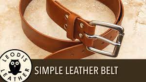 Check spelling or type a new query. Making A Simple Leather Belt Youtube
