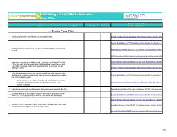 Establishing A Social Media Presence Action Social Media Strategy Template Social Media Planning Action Plan Template