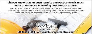 Active pest control, your local leader in termite pest control. Ambush Termite Pest Control Inc Kreu Facebook