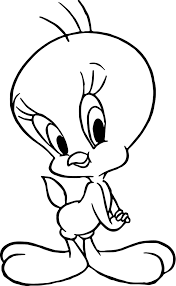 Here are 10 cute, yet conniving canary free tweety bird coloring pages to print: Printable Tweety Bird Coloring Pages Novocom Top