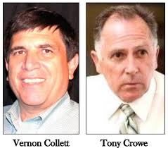 Vernon Collett, Tony Crowe Newest Commissioners
