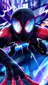 It follows an experienced peter parker facing all new threats in a vast and expansive new york city. Spider Man Miles Morales Iphone 900x1600 Download Hd Wallpaper Wallpapertip