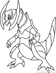 Free printable zekrom pokemon coloring page for kids to download, pokemon coloring pages Haxorus Pokemon Coloring Page For Kids Free Pokemon Printable Coloring Pages Online For Kids Coloringpages101 Com Coloring Pages For Kids