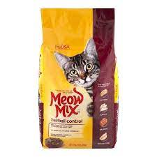 Meow Mix Hairball Control Cat Food 6 3 Pound Walmart Com Cat Food Dry Cat Food Cat Food Brands