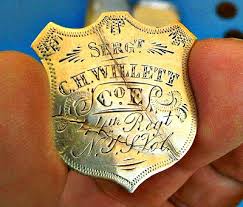 Small collection of detecting finds coins ,crotal bell buttons some naval. John Banks Civil War Blog How Discovery Of Tiny Id Badge Led To Story Of Gettysburg Hero