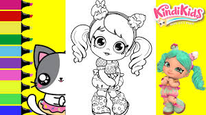 In october 2016, a new version of the character made an appearance in the chef club line as well as the chef club movie. Coloring Shopkins Kindi Kids Peppa Mint Doll Ice Cream Coloring Book Page Sprinkled Donuts Jr Youtube