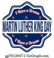 His life can teach us so much. Martin Luther King Day Clip Art Royalty Free Gograph