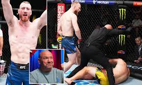 Dana White generously gave UFC star Joe Pyfer a place to stay after telling  him he would go homeless | Daily Mail Online