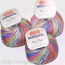 Duo Plus Colourful Fancy Von Adriafil Fancy Hakelarbeiten Flieder