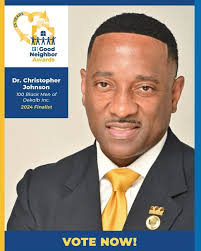 Congratulations to Dr. Christopher Johnson! We are thrilled to celebrate  our board member, Dr. Christopher Johnson, as a 2024 Good Neighbor Awards  finalist! His dedication to mentoring and uplifting at-risk youth has