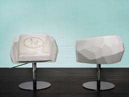 Fendi Crysal Salon Chair The Fendi Casa Crystal Chair Is Multi Faceted Like A Precious Gem A Design T Contemporary Dining Chair Design Game Room Bar Chair