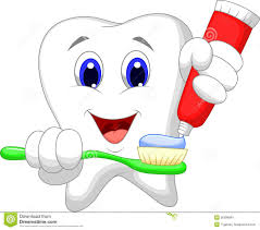 Desenhos Animados Do Dente Que Poem A Pasta De Dente Sobre Sua Escova De Dentes Ilustracao Do Vetor Ilustracao De Em 2020 Dentes Desenho Imagens De Dentes Escovacao