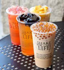 Who Else Loves Boba Milk Tea Peach Tea And Brown Sugar Milk Tea Are Just A Few Of The Popular Drinks At Ding Tea A T Grass Jelly Drink Food Food