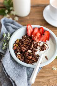 Granola Au Chocolat Granola Au Chocolat Recette Muesli Maison Recette Granola Maison